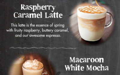 Chat about hope over new spring drinks!