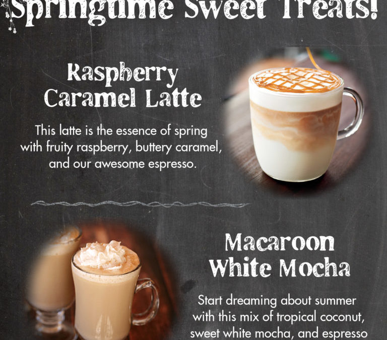 Chat about hope over new spring drinks!