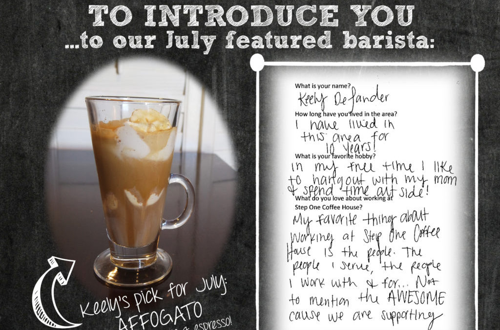 JULY COFFEE HOUSE SPECIAL – AFFOGATO