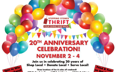 Celebrate 20 years of thrift