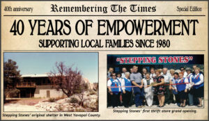 Stepping Stones 40 years of empowerment
