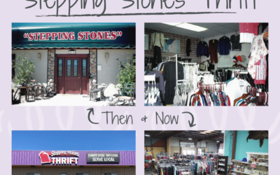 Grateful for Shopping, Donating, and 25 Years of Fun at Stepping Stones Thrift