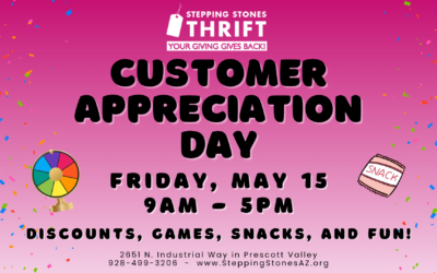 Customer Appreciation Day is Coming Friday May 15